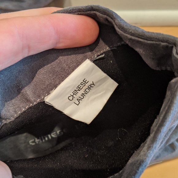 Faux suede booties - Picture 2 of 4